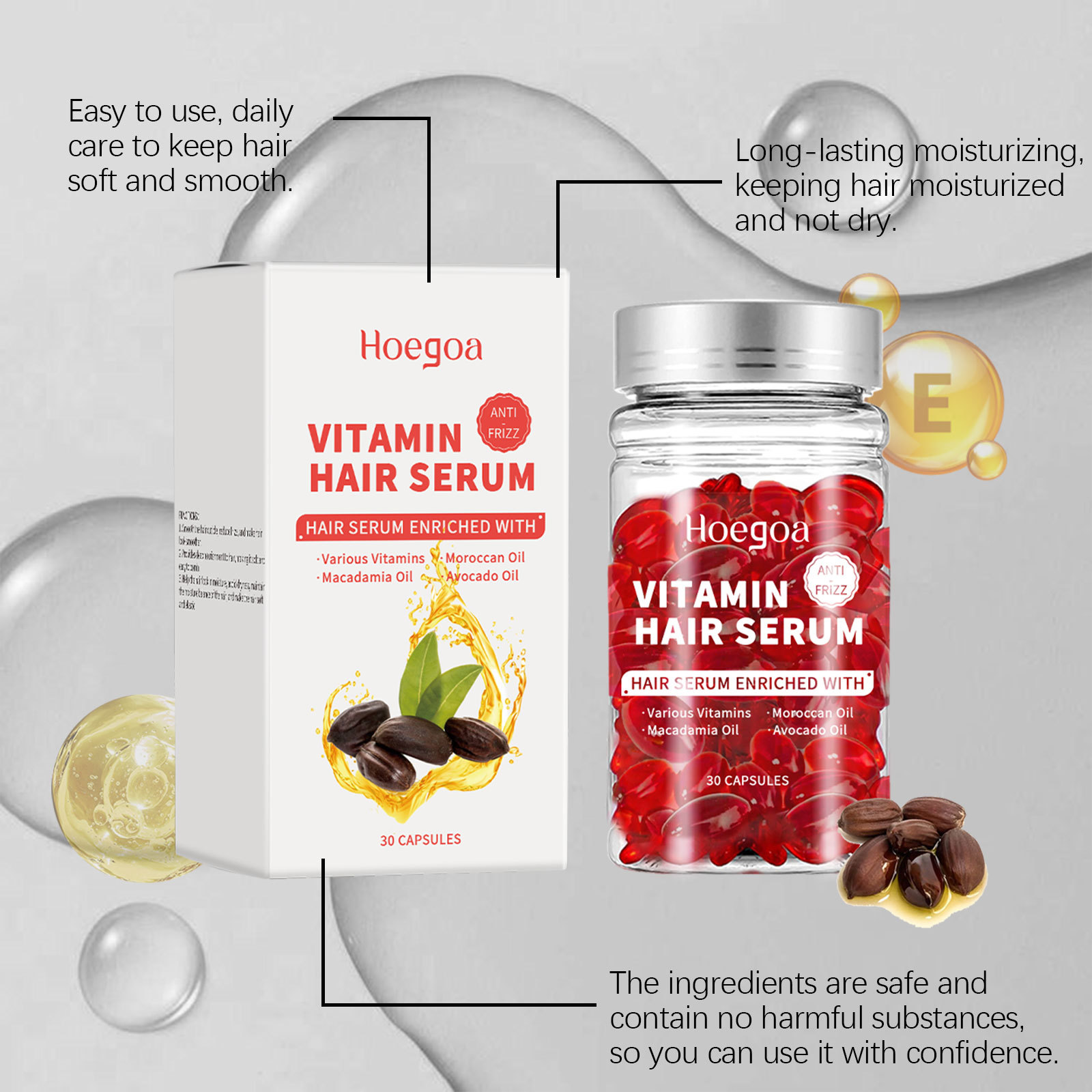 Hair Care Products - Cápsulas de suero para el cuidado