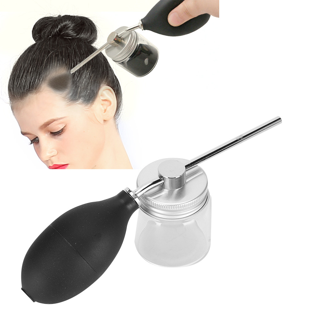 Hair Care Products - Botella de Spray Recargable para Polvo