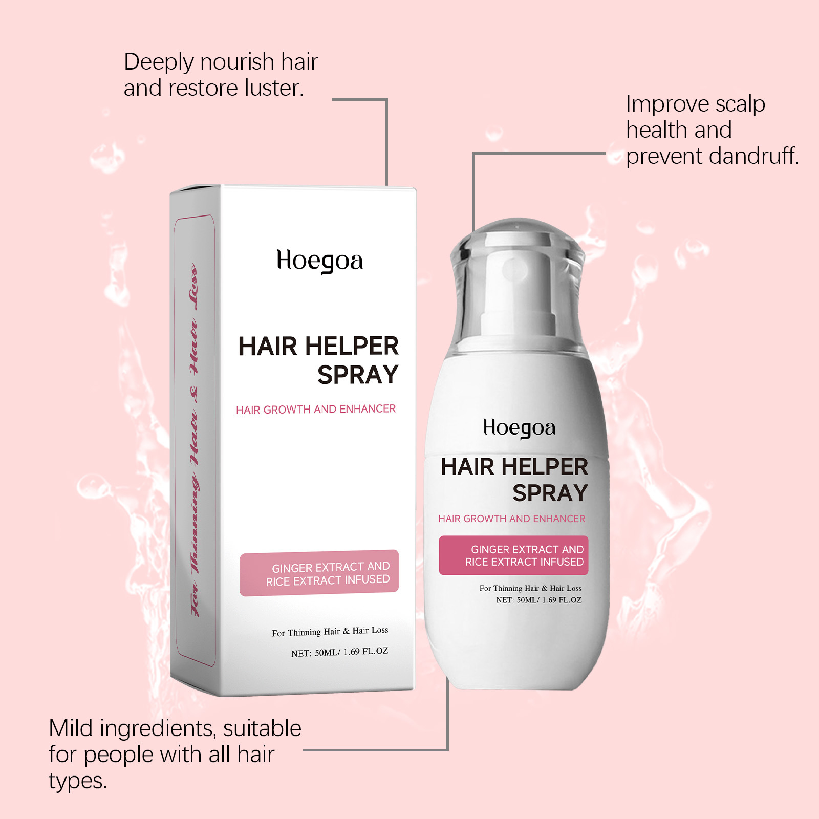 Spray para el cuidado del cabe - Hair Care Products reseña y precio
