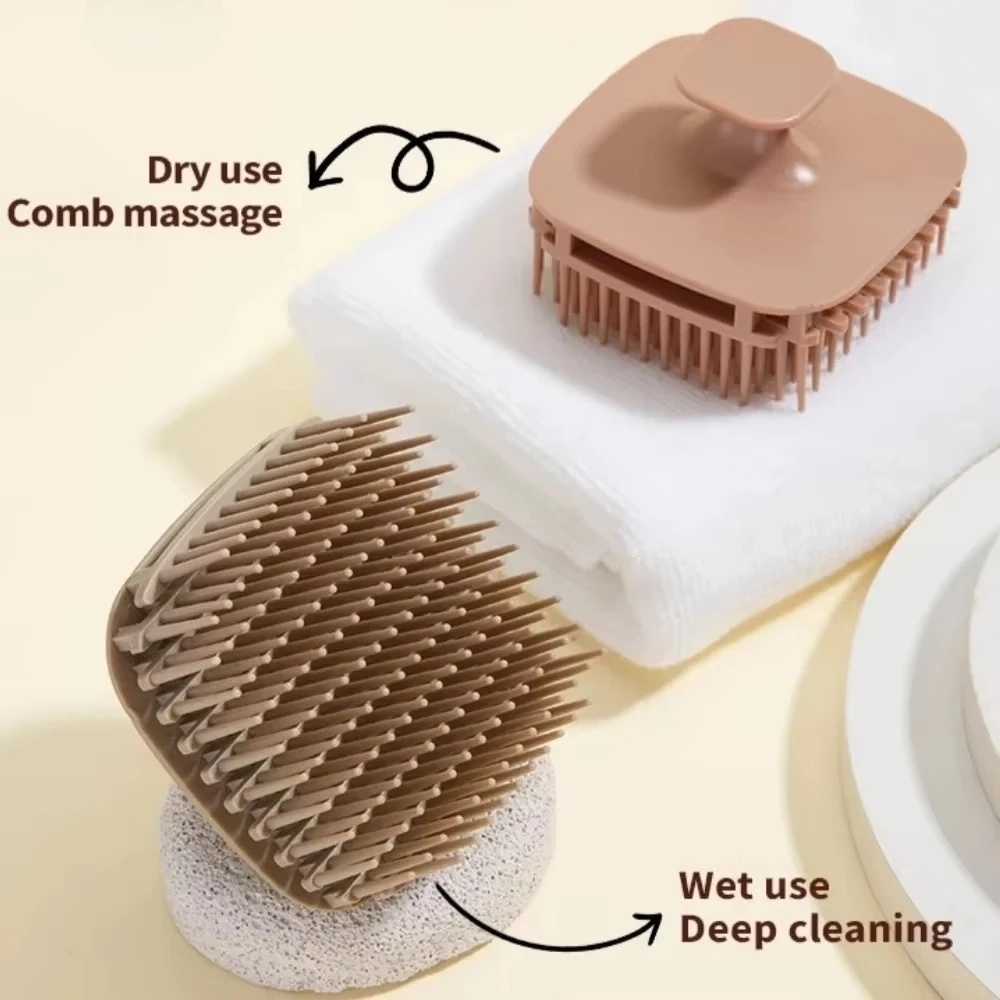 Cepillo de silicona suave para - Hair Care Dandruff reseña y precio