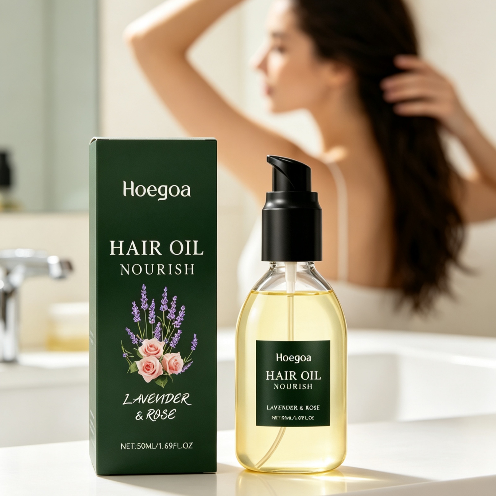  Aceite Capilar Hoegoa Lavend - Hair Care Natural Ingredients reseña y precio